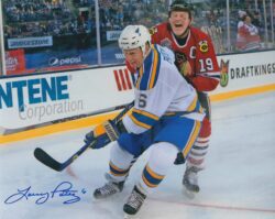 Autographed JIM SOUP CAMPBELL 8X10 St. Louis Blues Photo - Main