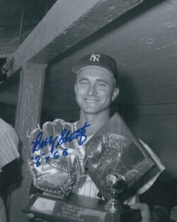 AUTOGRAPHED BOBBY SHANTZ 8X10 New York Yankees Photo