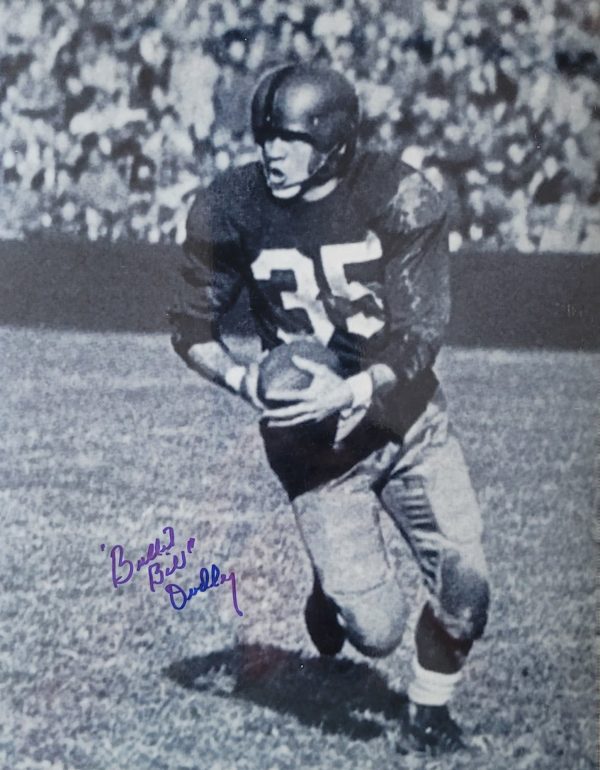 Autographed Bill Dudley Pittsburgh Steelers Football 11x14 Photo with COA