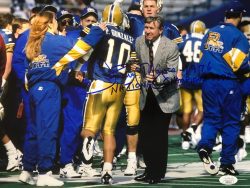 Autographed Johnny Majors Pitt Panthers 11x14 Photo with JSA COA