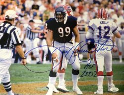 Autographed Dan Hampton 11x14 Chicago Bears Photo with JSA COA