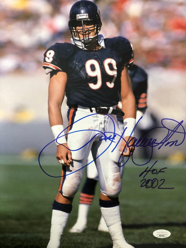 Autographed Dan Hampton 11x14 Chicago Bears Photo with JSA COA