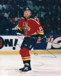 Autographed DAVE LOWRY 8x10 Florida Panthers Photo