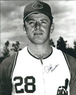 AUTOGRAPHED RICHIE SCHEINBLUM 8x10 Cleveland Indians Photo