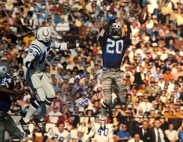 Autographed Mel Renfro 11x14 Dallas Cowboys Photo