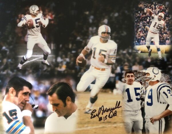 Autographed Earl Morrall Miami Dolphins 11x14 Photo