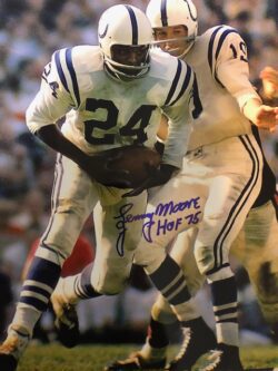 Autographed Lenny Moore Baltimore Colts 11x14 Photo