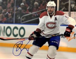 Autographed Shea Weber 11x14 Montreal Canadiens Photo