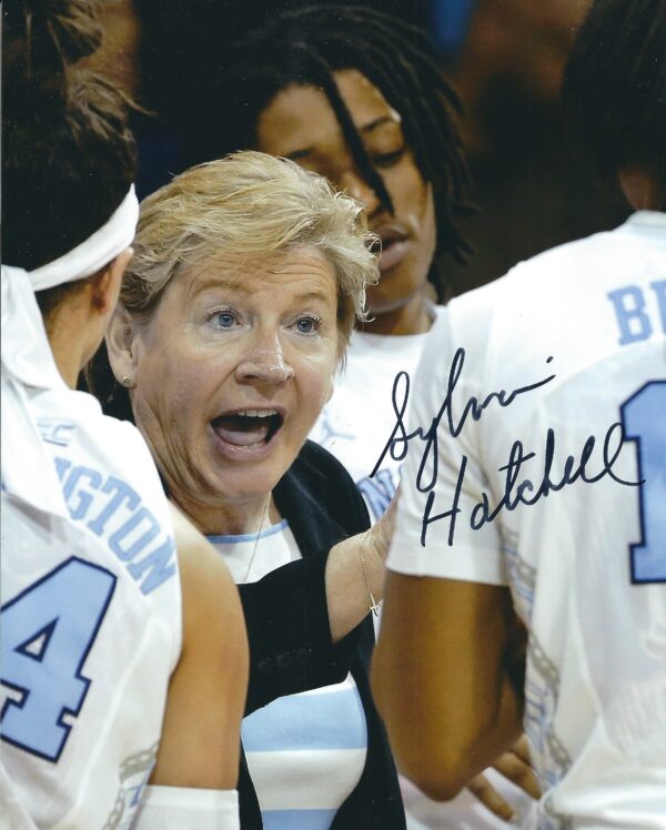 Autographed SYLVIA HATCHELL 8X10 North Carolina Tar Heels photo