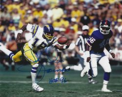 Autographed CHARLIE JOINER 8X10 San Diego Chargers Photo