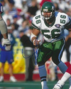 Autographed JEFF LAGEMAN 8X10 New York Jets Photo