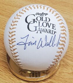 Autographed TIM WALLACH Official Rawlings Gold Glove Major League Baseball