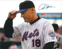 Autographed ART HOWE 8x10 New York Mets Photo