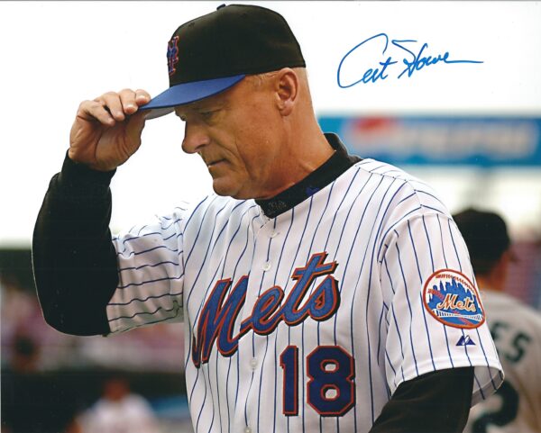 Autographed ART HOWE 8x10 New York Mets Photo