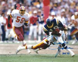 Autographed CHARLIE JOINER 8x10 San Diego Chargers Photo