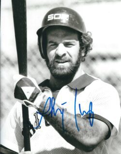 Autographed STEVE KEMP 8X10 Chicago White Sox photo