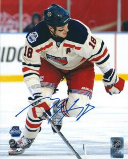 Autographed MARC STAAL 8X10 New York Rangers Photo
