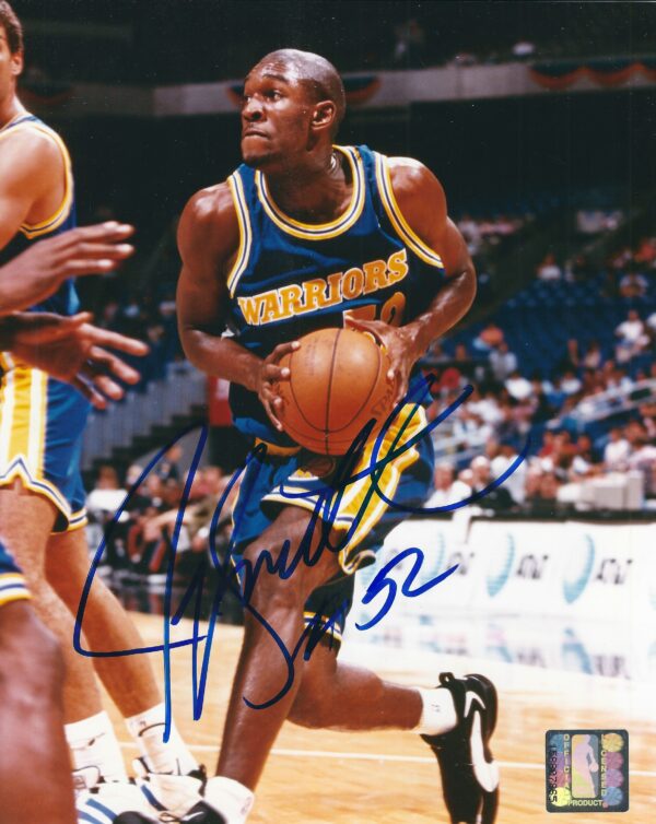AUTOGRAPHED JOE SMITH 8x10 Golden State Warriors Photo