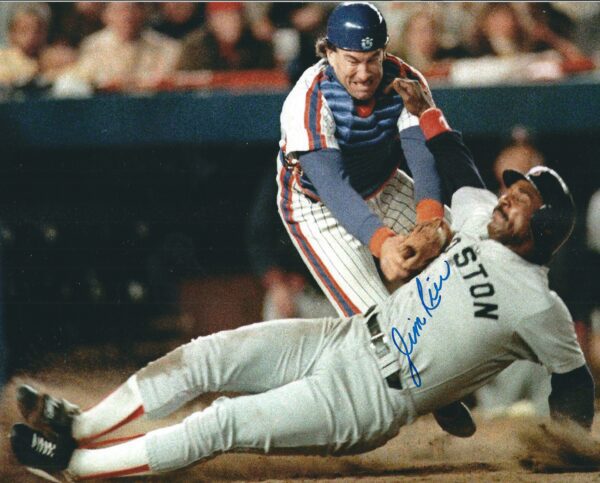 Autographed JIM RICE 8X10 Boston Red Sox Photo