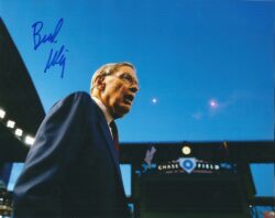 AUTOGRAPHED BUD SELIG 8X10 Hall of Fame Photo