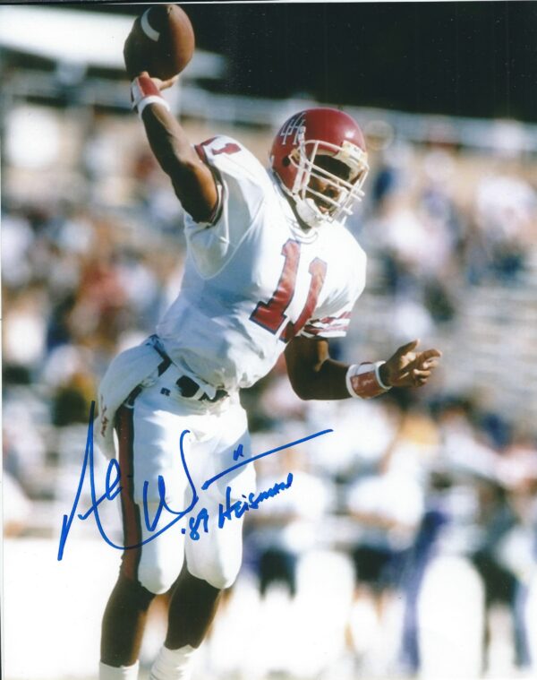 Autographed ANDRE WARE 8X10 Houston Cougars Photo