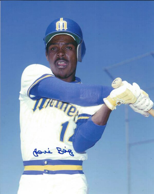 AUTOGRAPHED JOSE BAEZ 8X10 Seattle Mariners Photo