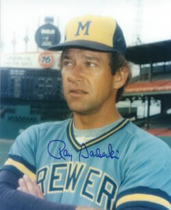 AUTOGRAPHED  RAY SADECKI 8x10 Milwaukee Brewers Photo