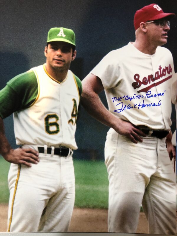 Autographed Frank Howard Washington Senators 11x14 Photo