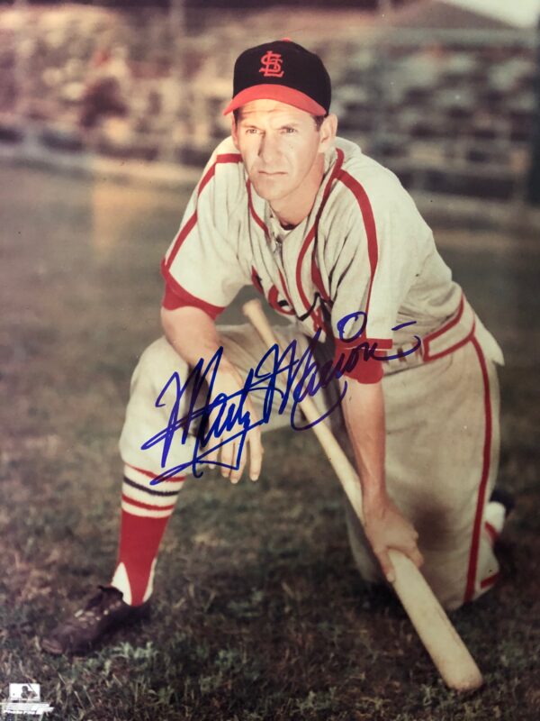 Autographed Marty Marion St. Louis Cardinals 11x14  Photo