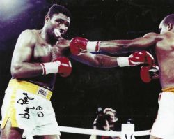 Autographed GREG PAGE 8x10 Boxing Photo