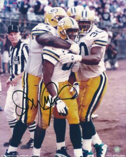 Autographed DERRICK MAYES  8X10 Green Bay Packers Photo