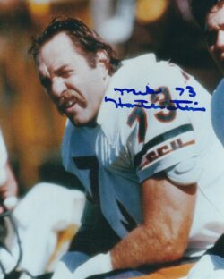 Autographed 8X10 MIKE HARTENSTINE Chicago Bears Photo