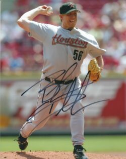 AUTOGRAPHED BRANDON DUCKWORTH 8x10 Houston Astros Photo
