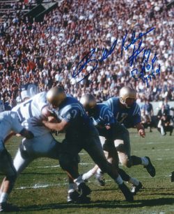 Autographed BILLY KILMER 8X10 UCLA Bruins photo