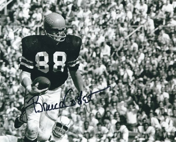 Autographed BRUCE COSLET 8X10 Cincinnati Bengals Photo