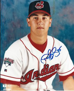 AUTOGRAPHED DANNY GRAVES 8X10 Cleveland Indians photo