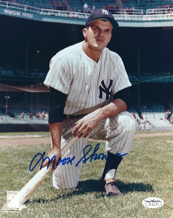 AUTOGRAPHED MOOSE SKOWRON 8X10 New York Yankees Photo