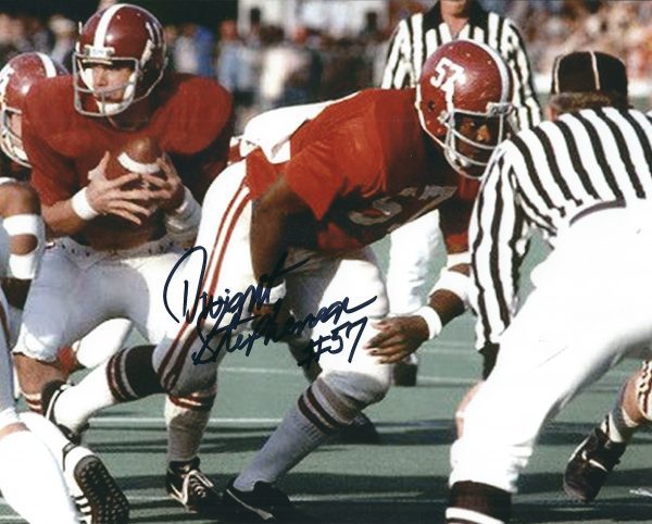 Autographed DWIGHT STEPHENSON 8X10 Alabama Crimson Tide Photo