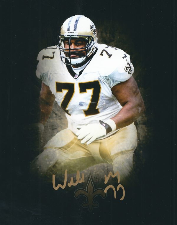 Autographed Willie Roaf New Orleans Saints 8x10 photo