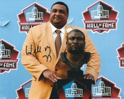 Autographed WILLIE ROAF 8X10 Kansas City Chiefs Photo