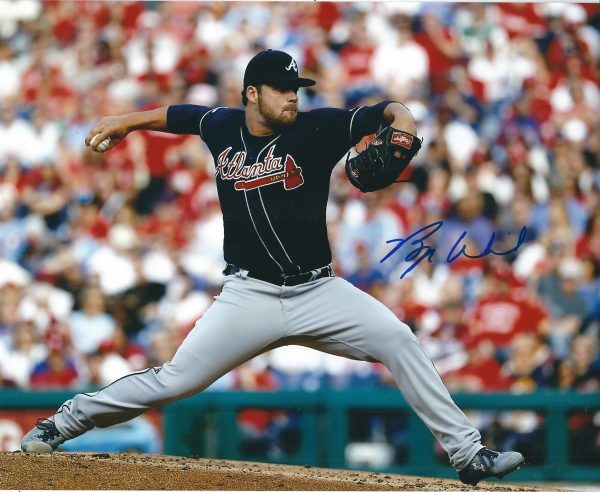 AUTOGRAPHED BRYSE WILSON 8x10 Atlanta Braves Photo