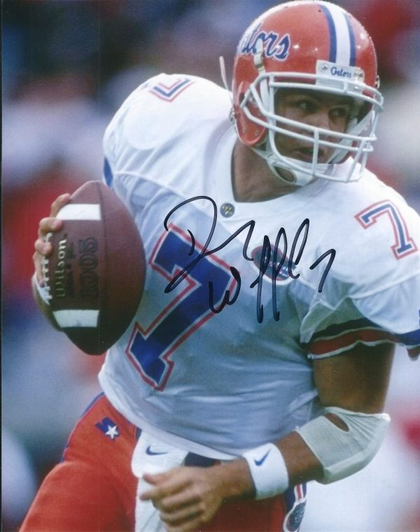 Autographed DANNY WUERFFEL  8x10 University of Florida Photo