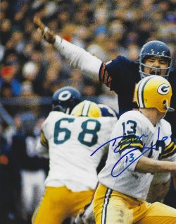 Autographed DON HORN 8X10 Green Bay Packers Photo