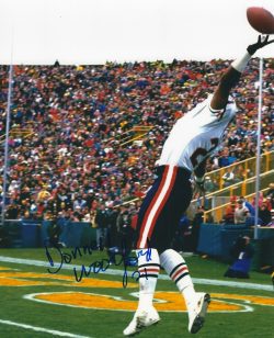 Autographed DONNELL WOOLFORD 8x10 Chicago Bears Photo