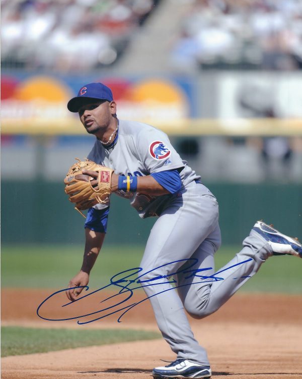 AUTOGRAPHED ANDRES BLANCO 8x10 Chicago Cubs Photo