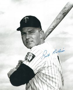 AUTOGRAPHED RICH ROLLINS 8x10 Minnesota Twins photo