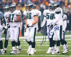 Autographed IKE REESE 8X10 Philadelphia Eagles Photo
