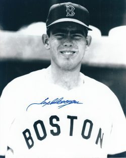 AUTOGRAPHED TEX CLEVENGER 8X10 Boston Red Sox Photo