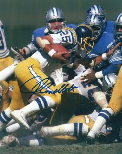 Autographed JOHN CAPPELLETTI 8X10 San Diego Chargers photo