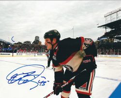Autographed JAMES WISNIEWSKI 8x10 Chicago Blackhawks Photo